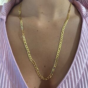 Sterling silver gold chain